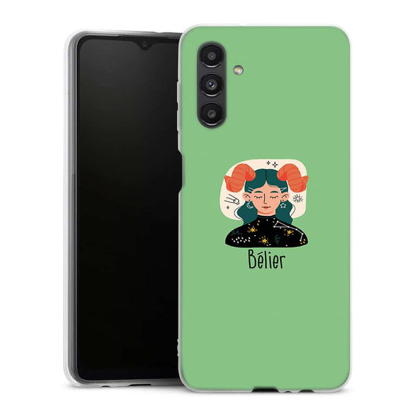 Coque protection Samsung A04S Zodiac Belier
